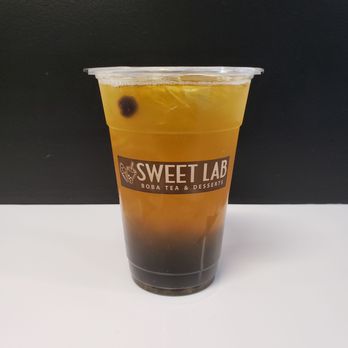 Sweet Lab Boba Tea & Desserts - Passionfruit flavor - Bubble Tea Near Me - Lodi, California Sweet Lab Boba Tea & Desserts - Passionfruit flavor - Bubble Tea Near Me - Lodi, California