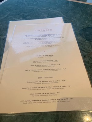 Menu photo 6 Restaurant Casario Porto, 13