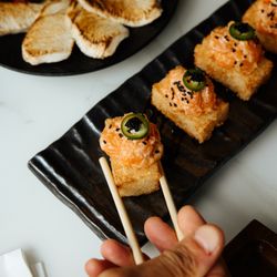 Crispy Rice Sushi Bites