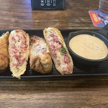 Courthaus Social - Their delicious rueben Reuben Rolls I enjoy eating - Sports Bars Near Me - Arlington, Virginia