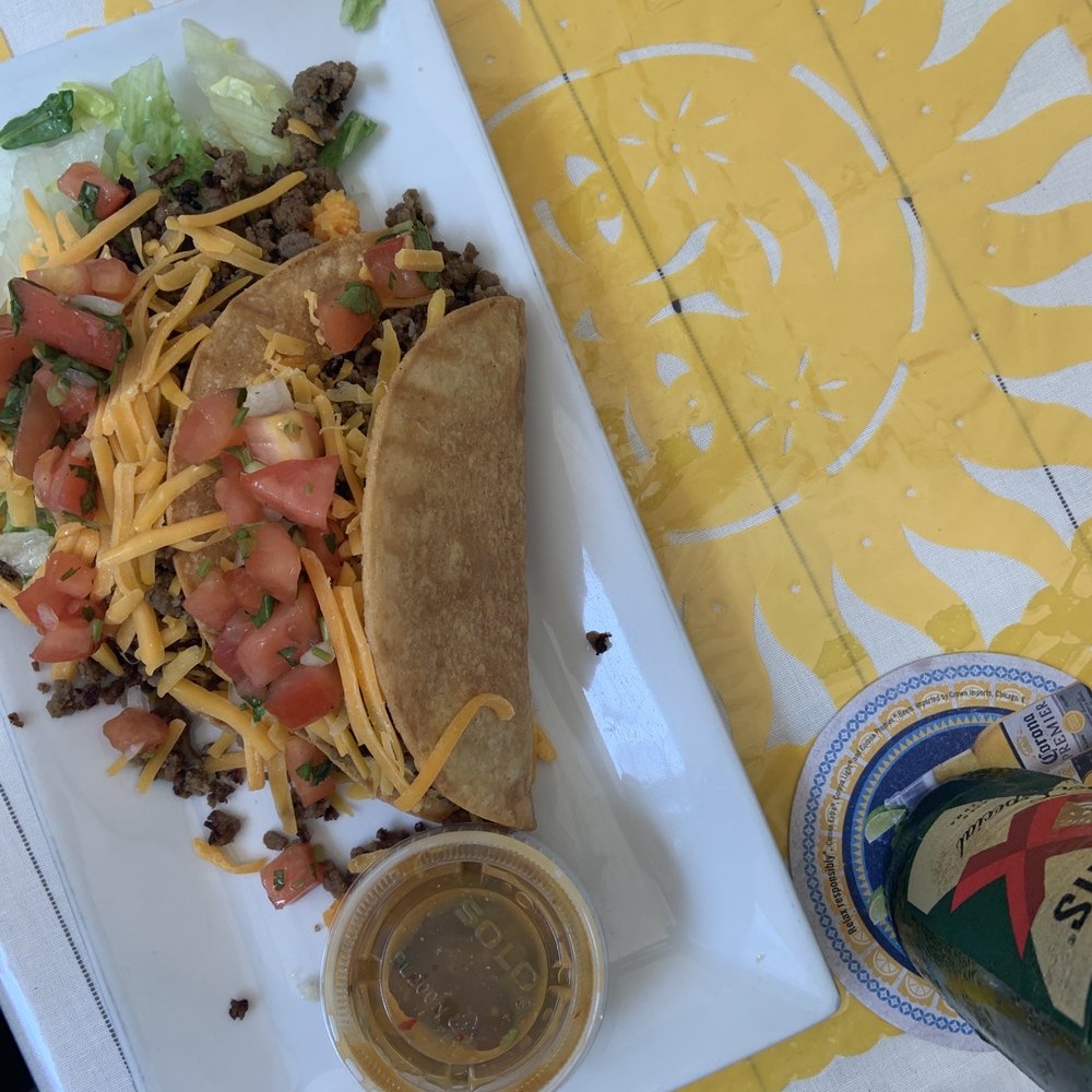 a plate of food and a drink