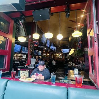 Jameson's Irish Pub - People watching from the inside seating - Sports Bars Near Me - Los Angeles, California Jameson's Irish Pub - People watching from the inside seating - Sports Bars Near Me - Los Angeles, California