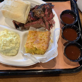 Beef Butter BBQ - Beef Butter Brisket, Jalapeno Cheddar Corn Bread, Potato Salad - Barbeque Near Me - Madison, Wisconsin