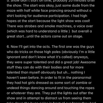 Paranormal Cirque - Part 2 - Performing Arts Near Me - North Miami, Florida Paranormal Cirque - Part 2 - Performing Arts Near Me - North Miami, Florida