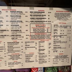Woody's Drive-In - Current Menu