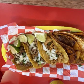 Tiki Taco - Three STREET TACOS and two DRIPPING BIRRIA TACOS - Desserts Near Me - Overland Park, Kansas Tiki Taco - Three STREET TACOS and two DRIPPING BIRRIA TACOS - Desserts Near Me - Overland Park, Kansas