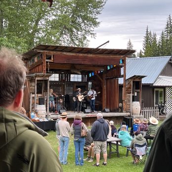 Northern Lights Saloon - Stage area - Restaurants Near Me - Polebridge, Montana Northern Lights Saloon - Stage area - Restaurants Near Me - Polebridge, Montana