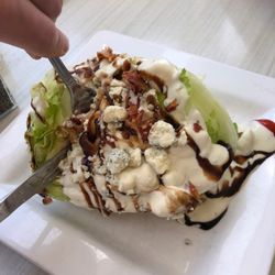 Blue cheese wedge