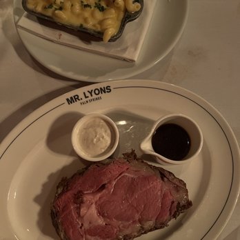 Mr. Lyons - Prime Rib Macaroni and Cheese - Steakhouses Near Me - Palm Springs, California