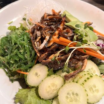 Sushiya - Salmon skin salad, very tasty. - Sushi Bars Near Me - San Dimas, California
