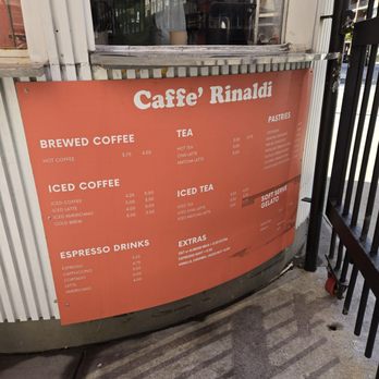 Caffe' Rinaldi - Cafes Near Me - New York, New York