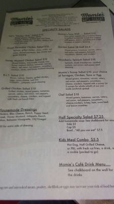 Menu photo 5 Mamie's Cafe & Bakery Martinsburg, PA