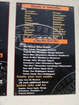 Menu photo 5 Coffee Fusion Ocean Springs, MS Menu photo 5 Coffee Fusion Ocean Springs, MS