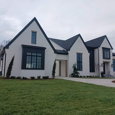 Stunning Exterior Home Painting & Finishing - From classic brick homes to modern builds, we elevate curb appeal with expert exterior painting and finishing. Our team specializes in durable, weather-resistant paints and meticulous preparation to ensure lasting beauty and protection for your home.