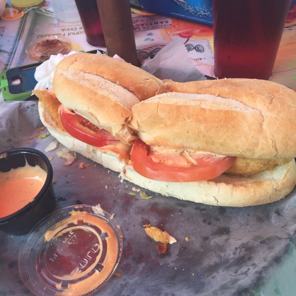Coconuts On The Beach - Fish po boy - Bars Near Me - Cocoa Beach, Florida Coconuts On The Beach - Fish po boy - Bars Near Me - Cocoa Beach, Florida