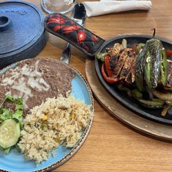 Chicken fajitas