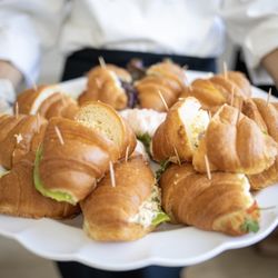 PartyScapes Unlimited - Tea sandwiches for guests.