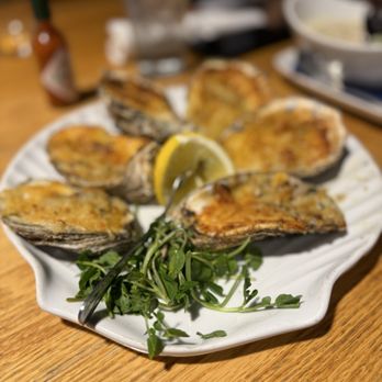 Hank's Oyster Bar, Old Town - Oyster Rockefeller (6) w/ Bacon - Seafood Near Me - Alexandria, Virginia Hank's Oyster Bar, Old Town - Oyster Rockefeller (6) w/ Bacon - Seafood Near Me - Alexandria, Virginia