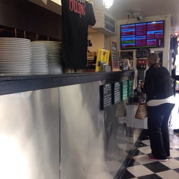 Boulevard Burger - Ordering counter with menu on TV - Burgers Near Me - Castro Valley, California Boulevard Burger - Ordering counter with menu on TV - Burgers Near Me - Castro Valley, California