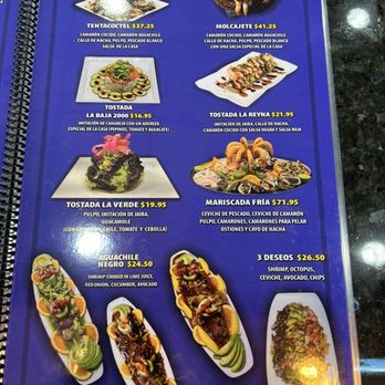 Mariscos Los Altos - Menu - Mexican Near Me - Patterson, California
