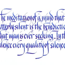 Calligraphy by Bill Grant
