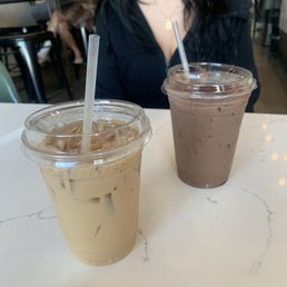 Strawberry Malt Latte