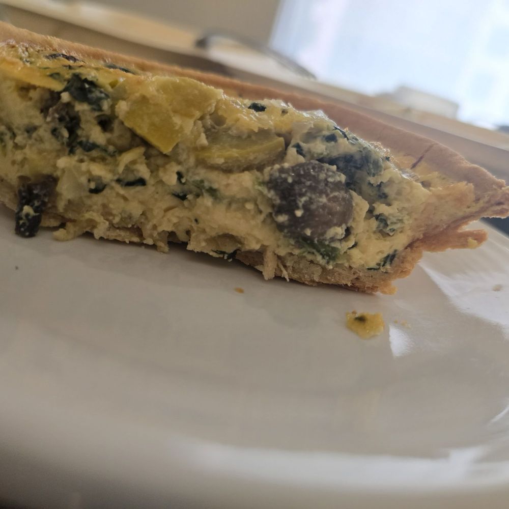 Knead Artisan Bakery - Sliced through Quiche. - Bakeries Near Me - San Diego, California Knead Artisan Bakery - Sliced through Quiche. - Bakeries Near Me - San Diego, California