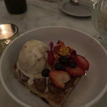 Nino’s Beach - Nutella brownie with Banana ice cream - Wine Bars Near Me - Port Washington, New York Nino’s Beach - Nutella brownie with Banana ice cream - Wine Bars Near Me - Port Washington, New York