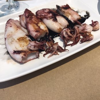 Santa Anna - Grilled squid. My favorite - Spanish Near Me - Barcelona, B Santa Anna - Grilled squid. My favorite - Spanish Near Me - Barcelona, B