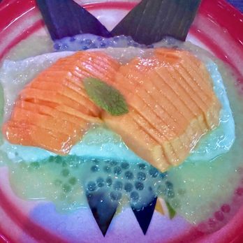 C3 Lounge - Sweet Mango Sticky Rice. Personally I don't care for the tapioca - Lounges Near Me - Las Vegas, Nevada C3 Lounge - Sweet Mango Sticky Rice. Personally I don't care for the tapioca - Lounges Near Me - Las Vegas, Nevada