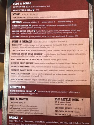 Menu photo 7 1899 Bar & Grill Flagstaff, AZ Menu photo 7 1899 Bar & Grill Flagstaff, AZ