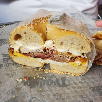 Bruegger's Bagels - Brisket with an egg - Bagels Near Me - Tampa, Florida Bruegger's Bagels - Brisket with an egg - Bagels Near Me - Tampa, Florida