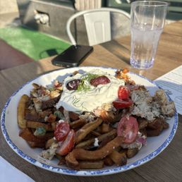 Greek loaded fries (special) Greek loaded fries (special)