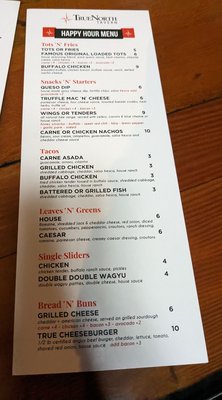 Menu photo 7 True North Tavern San Diego, CA Menu photo 7 True North Tavern San Diego, CA