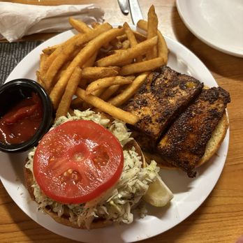 Hana Hou Restaurant - Catch of the day burger - Comfort Food Near Me - Naalehu, Hawaii Hana Hou Restaurant - Catch of the day burger - Comfort Food Near Me - Naalehu, Hawaii
