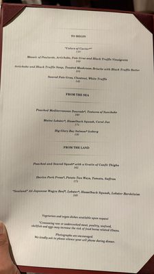 Menu photo 3 Restaurant Guy Savoy Las Vegas, NV Menu photo 3 Restaurant Guy Savoy Las Vegas, NV