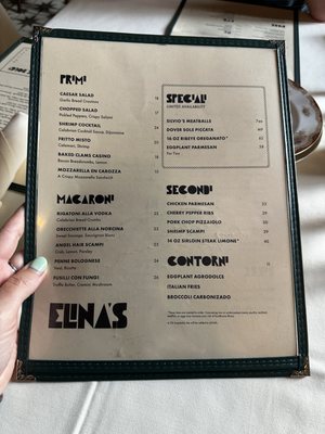 Menu photo 2 Elina's Chicago, IL