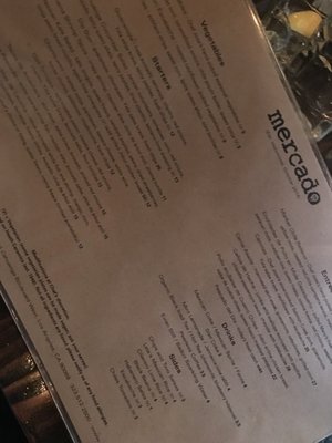 Menu photo 8 Mercado Hollywood Los Angeles, CA