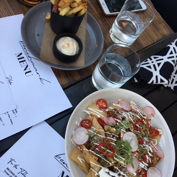 Benchmark - Nachos and fries - New American Near Me - Santa Ana, California