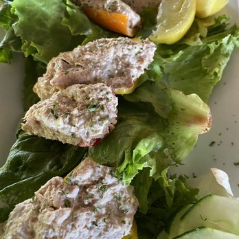 Surf Hut - Smoked Tuna Boats (Big Green Egg)- more Mayo taste than smoke tuna - Seafood Near Me - Destin, Florida