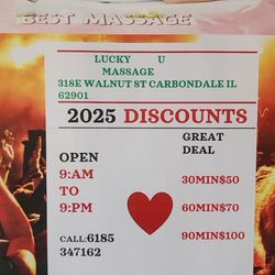Lucky U Massage Therapy - Enjoy your time