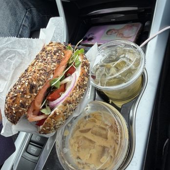 Tranquilo Coffee - lox bagel, banana pudding latte, peach peony white tea - Coffee & Tea Near Me - Whittier, California Tranquilo Coffee - lox bagel, banana pudding latte, peach peony white tea - Coffee & Tea Near Me - Whittier, California