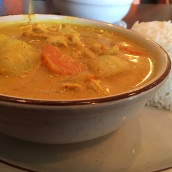 Ubon Thai Kitchen - Yellow Curry before it went inside my gullet - Thai Near Me - Torrance, California