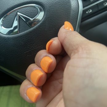 EVA Nails & Spa - Acrylic overlay - Nail Salons Near Me - Arlington, Texas