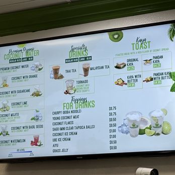 Coconut & Co - Menu as of 10/17 - Bubble Tea Near Me - Alhambra, California Coconut & Co - Menu as of 10/17 - Bubble Tea Near Me - Alhambra, California