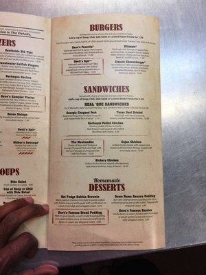 Menu photo 8 Famous Dave's Bar-B-Que Mesa, AZ