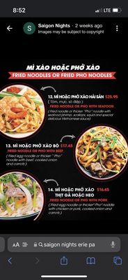 Menu photo 5 Saigon Nights Erie, PA Menu photo 5 Saigon Nights Erie, PA