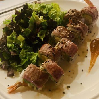 Sandfish - Wagyu Roll! A very delicious surf n turf roll! Oishi! - Sushi Bars Near Me - Palm Springs, California Sandfish - Wagyu Roll! A very delicious surf n turf roll! Oishi! - Sushi Bars Near Me - Palm Springs, California