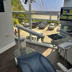 Karen Gordon, DMD & Joshua Jaffe DDS - The view and chair at the conclusion of my cleaning from one of the many rooms
