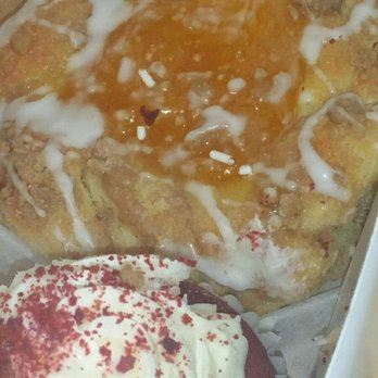 Mike's Bakery - Red Velvet Cupcake and apricot danish - Bakeries Near Me - Corinth, Texas Mike's Bakery - Red Velvet Cupcake and apricot danish - Bakeries Near Me - Corinth, Texas